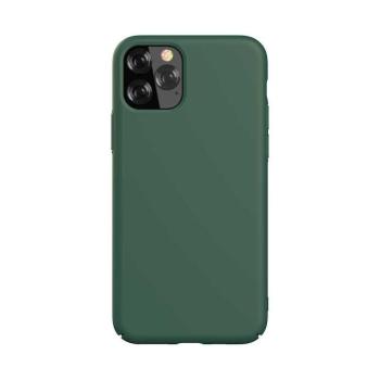 iPhone 11 Pro Max 2019 (6,5&quot;) hátlap tok, szilikon tok, zöld, Devia Nature kép