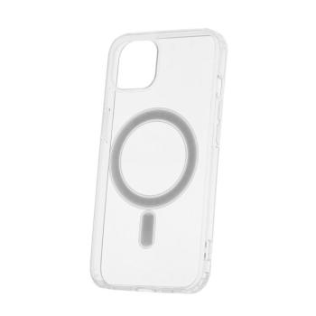 iPhone 12 / 12 Pro (6.1&quot;) szilikon tok, átlátszó, 1,5mm, Anti Shock Magsafe kép