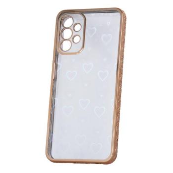 iPhone 12 (6.1&quot;) szilikon tok, hátlap tok, TPU / PC tok, arany, Blink 2in1 kép