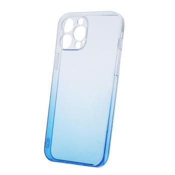 iPhone 12 (6,1&quot;) szilikon tok, hátlap tok, TPU tok, kék, színátmenetes, Gradient 2mm kép
