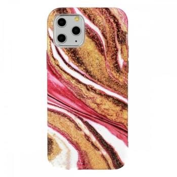 iPhone 12 Mini (5,4&quot;) szilikon tok, hátlap tok, TPU tok, márvány mintás, Marble Silicone Design 8 kép