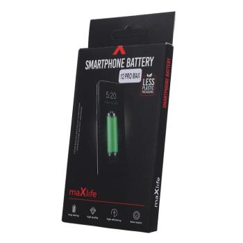 iPhone 12 Pro Max (6.7&quot;) akkumulátor, utángyártott, 3687mAh, MaxLife kép