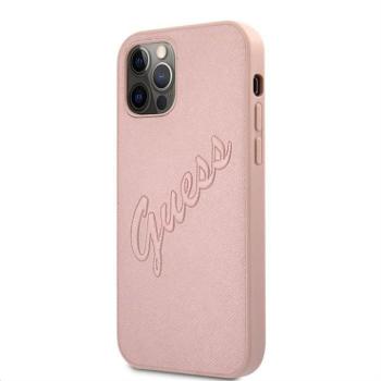 iPhone 12 Pro Max GUESS GUHCP12LRSAVSRG Hátlap - Rose Gold kép