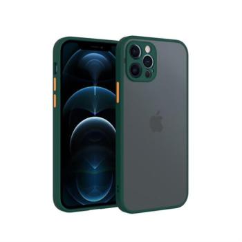 iPhone 12 Pro műanyag tok, zöld, narancs kép