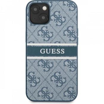 iPhone 13 Mini (5,4&quot;) hátlap tok, kék, GUESS Printed Stripe kép
