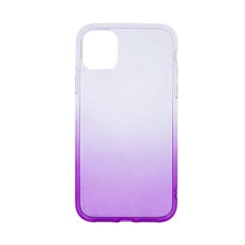 iPhone 13 Mini (5.4&quot;) szilikon tok, hátlap tok, TPU tok, lila, színátmenetes, Gradient kép