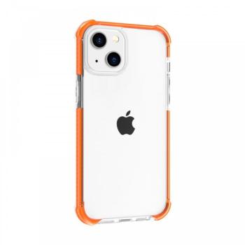 iPhone 13 Mini ütésálló szilikon hátlap, Narancs kép