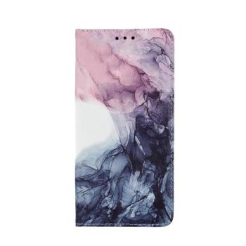 iPhone 13 Pro (6,1&quot;) telefon tok, könyvtok, oldalra nyíló tok, mágnesesen záródó, márvány mintás &quot;marble 6&quot;, Smart Trendy kép