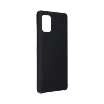 iPhone 13 Pro Max (6,7&quot;) szilikon tok, matt, velúr belső, fekete, Forcell Silicone kép