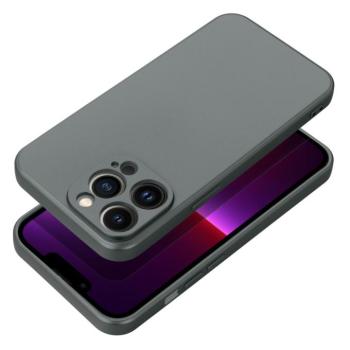 iPhone 14 (6.1&quot;) hátlap tok, TPU tok, szürke, Metallic kép