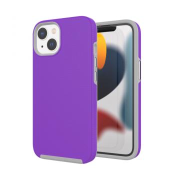iPhone 14 Plus TPU+PC ütésálló tok,Lila kép