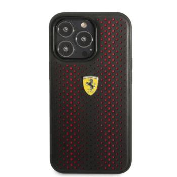 iPhone 14 Pro Max (6,7&quot;) hátlap tok, fekete, Ferrari, FEHCP14XRHOR kép