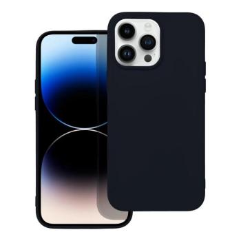 iPhone 14 Pro Max (6.7&quot;) szilikon tok, matt, fekete, Forcell Soft kép