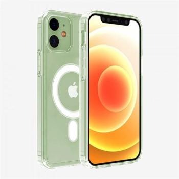 iPhone 14 Pro Max mágneses szilikon tok, Átlátszó kép
