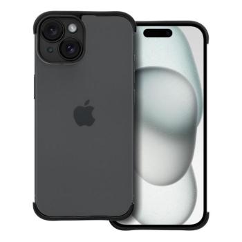 iPhone 15 Plus (6.7&quot;) keret tok, TPU tok, kameravédelem, fekete, Mini Bumpers kép