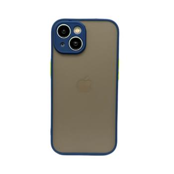 iPhone 15 Plus műanyag tok, kék-zöld kép