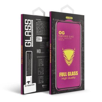 iPhone 15 Pro (6.1&quot;) előlapi üvegfólia, edzett, 9H, 0.33mm, full cover, OG kép