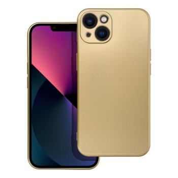 iPhone 15 Pro Max (6.7&quot;) hátlap tok, TPU tok, arany, Metallic kép