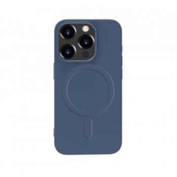 iPhone 15 Pro Max mágneses szilikon tok, Kék kép