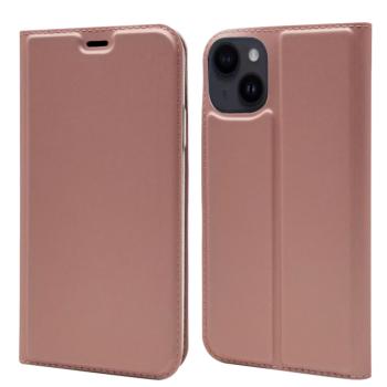 iPhone 15 Pro Max oldalra nyíló tok,Rosegold kép