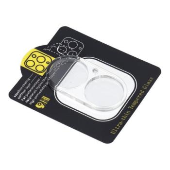 iPhone 16 Plus 5D Full Glue tempered glass kameravédő üvegfólia, átlátszó kép