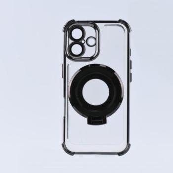 iPhone 16 Plus mágneses tok gyűrűvel, Fekete kép