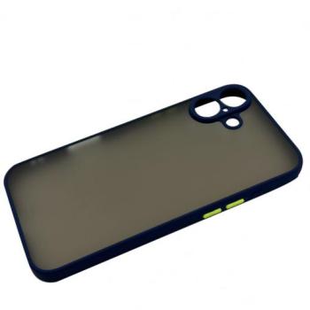 iPhone 16 Plus műanyag tok, kék-zöld kép