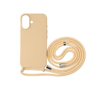 iPhone 16 Plus TPU+PC fesztiváltok, édesbarack kép