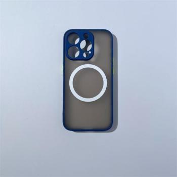 iPhone 16 Pro mágneses műanyag tok, kék-zöld kép