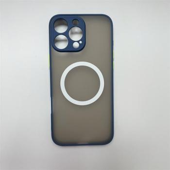 iPhone 16 Pro Max mágneses műanyag tok, kék-zöld kép