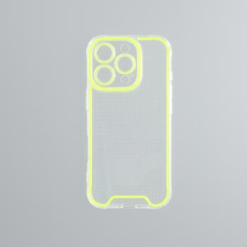 iPhone 16 Pro Max vékony TPU szilikon hátlap, NeonZöld kép