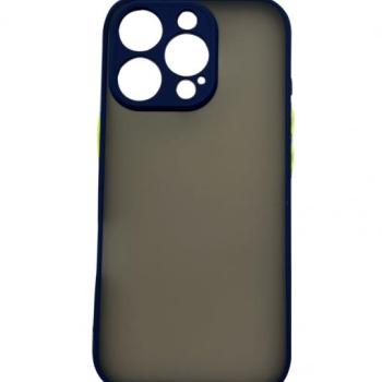 iPhone 16 Pro műanyag tok, kék, zöld kép