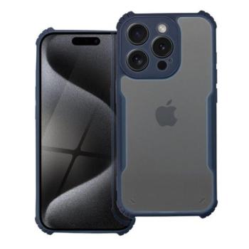 iPhone 16 ütésálló tok erősített peremmel, fekete kép