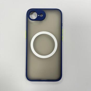 iPhone 16e mágneses műanyag tok, kék-zöld kép
