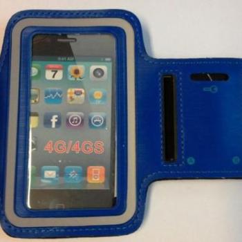 iPhone 4 4G 4S 4GS kék futó tok kép