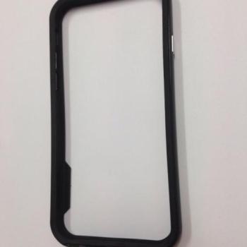 iPhone 6 6S (4,7&quot;) fekete bumper keret tok kép
