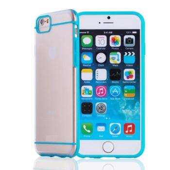 iPhone 6 6S (4,7&quot;) kék TPU kemény hybrid hátlap tok kép