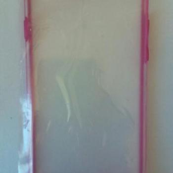 iPhone 6 6S (4,7&quot;) rózsaszín TPU kemény hybrid hátlap tok kép