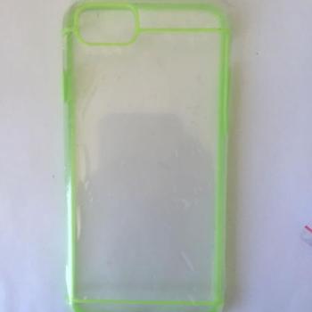 iPhone 6 6S (4,7&quot;) zöld TPU kemény hybrid hátlap tok kép