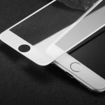 iPhone 6 Plus / 6S Plus (5,5&quot;) előlapi üvegfólia, 3D, fehér, ívelt, Joway BHM07 kép