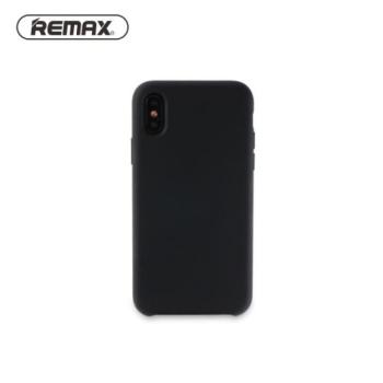 iPhone 6 Plus / 6S Plus (5,5&quot;) szilikon tok, hátlap tok, fekete, matt, Remax RM-1613 kép