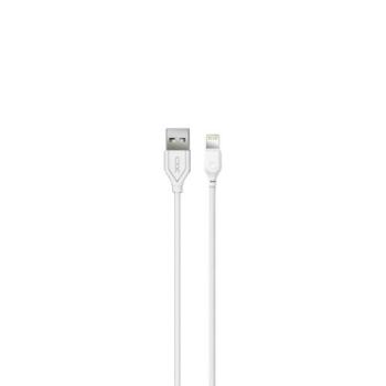 iPhone 8pin adatkábel, 2.1A, 1m, fehér, XO NB103 kép