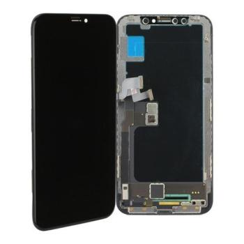 iPhone X (5,8&quot;) fekete LCD + érintőpanel (HD INCELL) kép