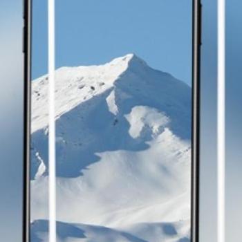 iPhone X / XS / 11 Pro (5,8&quot;) előlapi üvegfólia, 3D, fehér, ívelt, Joway BHM15 kép