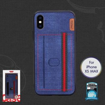 iPhone X / XS (5,8&quot;) hátlap tok, bankkártya tartós, kék, Remax Proda Carter kép