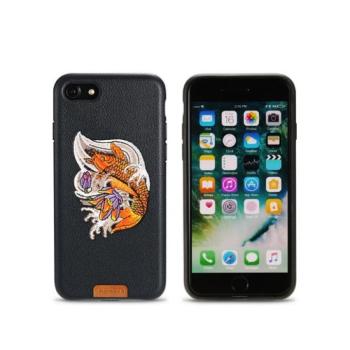 iPhone X / XS (5,8&quot;) hátlap tok, Nimo mintás, fekete, Remax RM-1636 kép