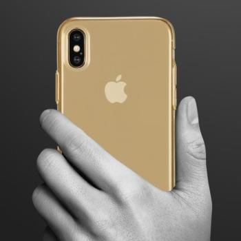 iPhone X / XS (5,8&quot;) hátlap tok, TPU tok, arany, Joway BHK33 kép