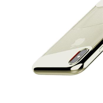 iPhone X / XS (5,8&quot;) hátlap tok, TPU tok, arany, Joway BHK50 kép