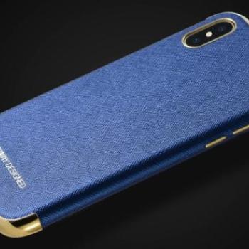 iPhone X / XS (5,8&quot;) hátlap tok, TPU tok, kék, Joway BHK39 kép