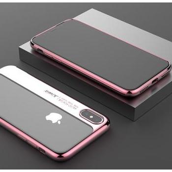 iPhone X / XS (5,8&quot;) hátlap tok, TPU tok, rose gold / átlátszó, Joway BHK37 kép